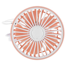 Roze Auto Ventilator USB Plastic Mini Fan Voor Koeling