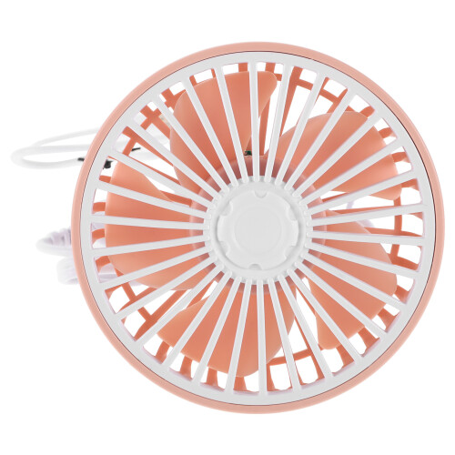 Roze Auto Ventilator USB Plastic Mini Fan Voor Koeling