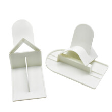 4 Stuks Fondant Smoother Metaal Cake Pan Set Voor