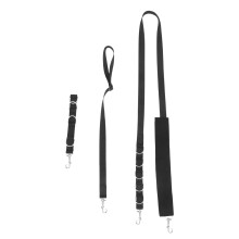 Groomingtafel Touw Verstelbaar Zwart 1 Set