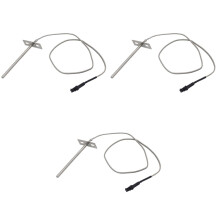 3Pièces Sonde Thermique Four Accessoires Argent