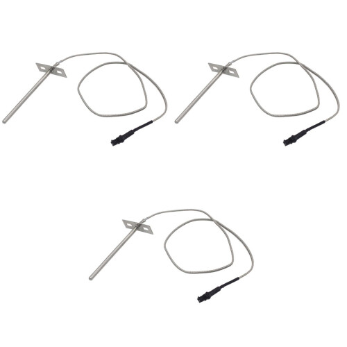 3Pièces Sonde Thermique Four Accessoires Argent