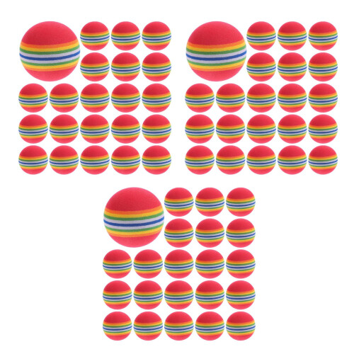 60Pièces D’approche Golf Eva Multicolores Légères