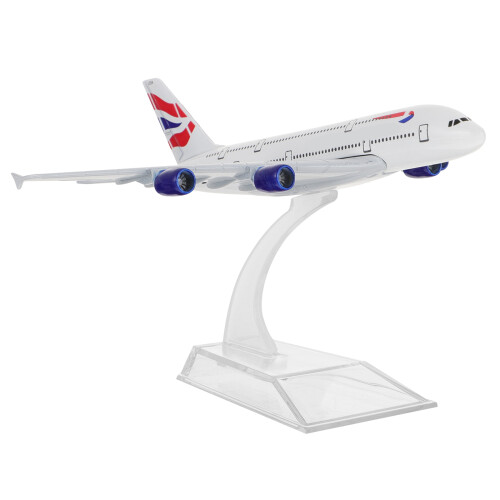 2Pièces Ornement Forme Avion Alliage Pour Décor Bureau