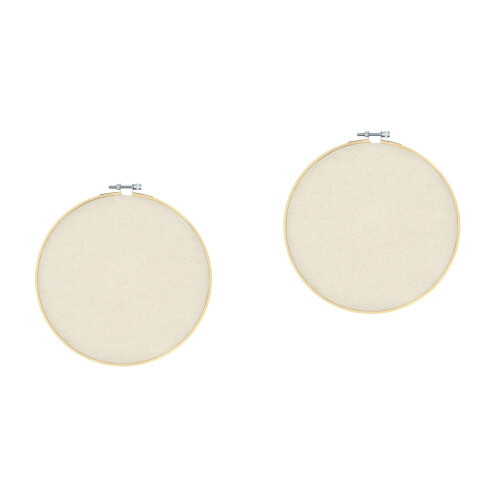 2Pièces Bannière Khaki Pour Affichage Broche DIY Décoration