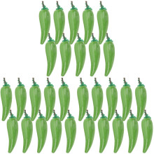30Pièces Miniatures Simulation Vert Pour Décor Micro Cuisine