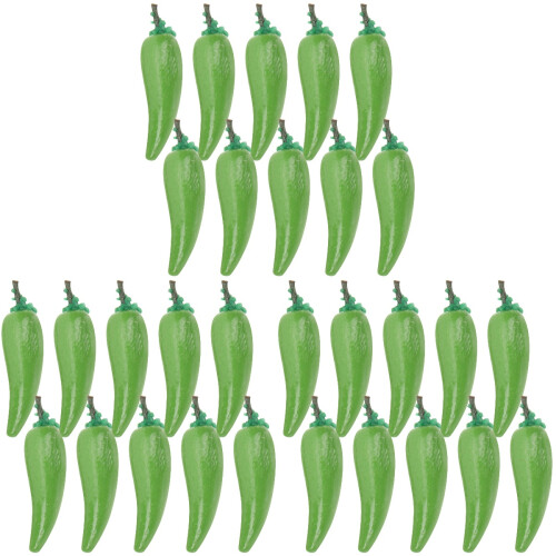 30Pièces Miniatures Simulation Vert Pour Décor Micro Cuisine
