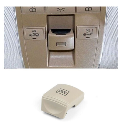 Sunroof Window  Button for - W204 C-CLASS W212 E-CLASS W218 CLS-CLASS C200 GLK300 E300 Beige 2