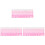 3Pièces Clavier Rose Tpu Anti-Poussière Portable 1