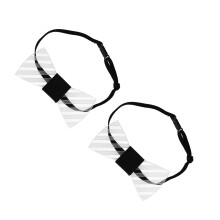 2Pièces Nœuds Fête Acryliques Accessoires Costume
