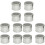 12Pièces Boîtes Métalliques Scellées Pour Café, Snacks 1