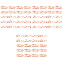 60Pièces Clips Marque-Pages Métal Rose Gold Pour Usage