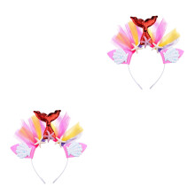 2Pièces Bandeau Fille Thème Océan Coloré Fête Costume