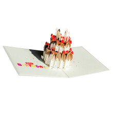 Carte 3D De D'anniversaire Up Cartes