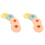 8Pièces Couvercles Silicone Etanches Design Cartoon Couleurs Multiples 1