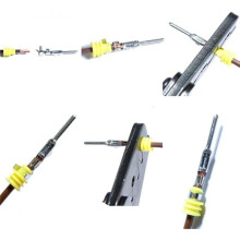 600PCS 1.8/2.2/2.8mm Car Electrical Terminal Connectors Automotive Wire Pin Removal Kit Non Insulated Male Female Crimp