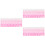 3Pièces Clavier Rose Tpu Anti-Poussière Portable 5