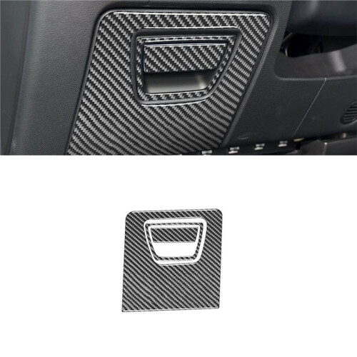 Driver Side Storage Box Panel Trim Carbon Fiber for  Ghibli 2014-2022 Interior Accessories 1