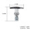Turn T-Handle Lock with keys for Trailer Caravan ToolBox Distribution box Truck RV 6