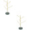 2Pièces Support Arbre Décoratif Et Pour Chambre 6