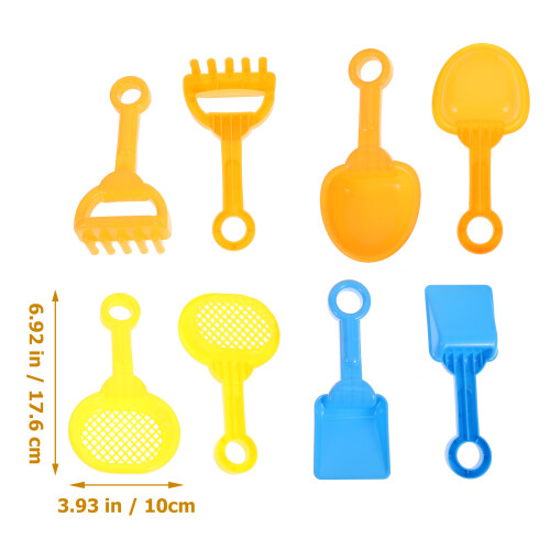 1 Set Graafspeelgoed Kinder Schepje Strand Zandrake Kit 1