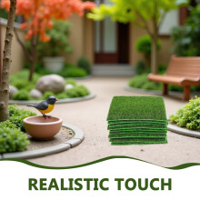 10 Stuks 3,81 Inch Kunstmatige Moss Mat Voor DIY Muurdecoratie