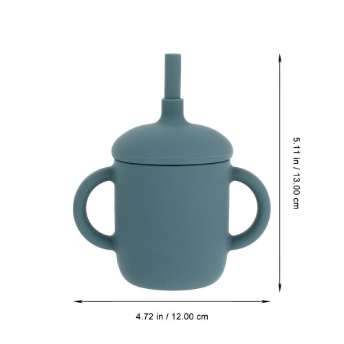 1Stk Silikon Trinkbecher Für Babys Kleinkinder 1