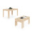 Pack mesa de comedor 140 y mesa de centro Vita 1