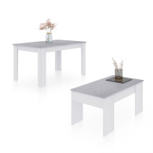Pack mesa de comedor 140 y mesa de centro Vita