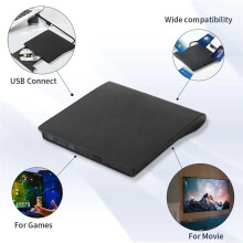 USB 3.0 Typ-C DVD-Brenner 2-in-1 Schlanker Externer Recorder Tragbarer CD-RW DVD-ROM Optisches Laufwerk Brenner Lesegerät Player