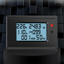 AC 100A Digital Voltmeter Ammeter 6-in-1 Multifunction Tester LCD Voltage Current Power Test Meter Wattmeter