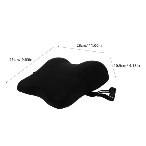 Zwart Ergonomisch Auto Neksteun Memory 1
