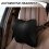Zwart Ergonomisch Auto Neksteun Memory 3