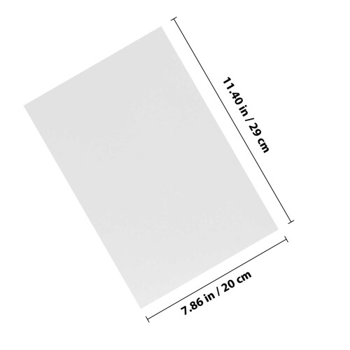 10St Ps Krimpfolie Sheets Wit Sterk Scheurvast DIY Handwerk Materialen 1