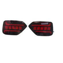 Carro Traseiro Pára-Choques LED Luz Traseira Dinâmica Luzes de Pisca-Pisca Refletor Luz de Freio para  XV 2018-2023 Outback