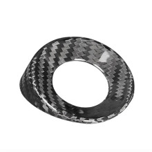 Car Keyhole Panel Decorative Cover for Camaro 2010-2015 Interior Carbon Fiber Accessories