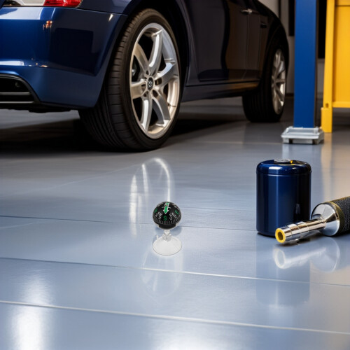 2St Draagbare ABS Voertuigkompas Zuignap Voor Auto En Boot Dashboard 2