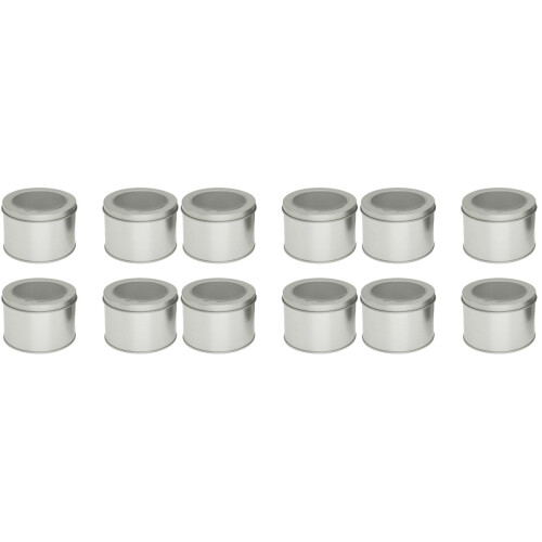 12Pièces Boîtes Métalliques Scellées Pour Café, Snacks 2