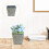 4Pièces Sceaux En Fer Pour Succulentes - Conteneurs Rétro 10