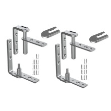 2 Pcs Cafe Door Hinges Swinging Door Hardware Saloon Door Hinges for Swinging Door Hinges Hardware for Swinging