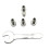 3.5mm VNA Calibration Kit -8GHz Basic Type Vector Network Analyzer Calibrating Set 1
