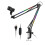 Microfoonbeugel RGB-Microfoonarmstandaard met RGB-Licht Draaibare Ophangarm Schaarstandaard Gewone Basis 1