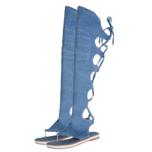 1Paar Stijlvolle Romeinse Hollow Out Zomerse Platte Sandalen