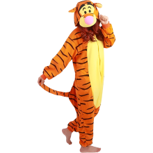 Pijama de una pieza Kigurumi Onesie Disfraz Cosplay Tigre Unisex S — mono estar casa, disfraz carnaval, chándal cálido
