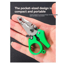 Multi-Tool Wire Stripper,Adjustable Wiring Tools and Function Hand Tool for Strip, Split, Trim, and Crimp