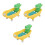 3Pièces Rangement Cartoon Drainer Pour Maison 7
