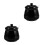 2Pièces Boîte Sucre Céramique Noire Design Compact 5