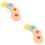 8Pièces Couvercles Silicone Etanches Design Cartoon Couleurs Multiples 6