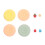 8Pièces Couvercles Silicone Etanches Design Cartoon Couleurs Multiples 8