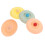 8Pièces Couvercles Silicone Etanches Design Cartoon Couleurs Multiples 10